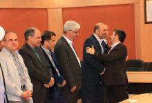 دیدارنوروزی رییس دانشگاه صنعتی شاهرود باکارکنان واعضای هیات علمی 